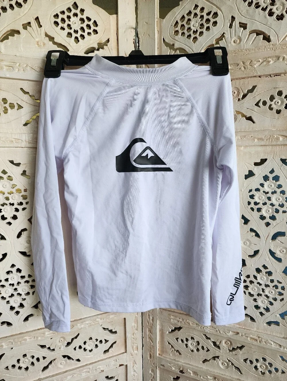 Quicksilver Rashguard Surf Tee Longsleeve- Boys Size 7- Like New